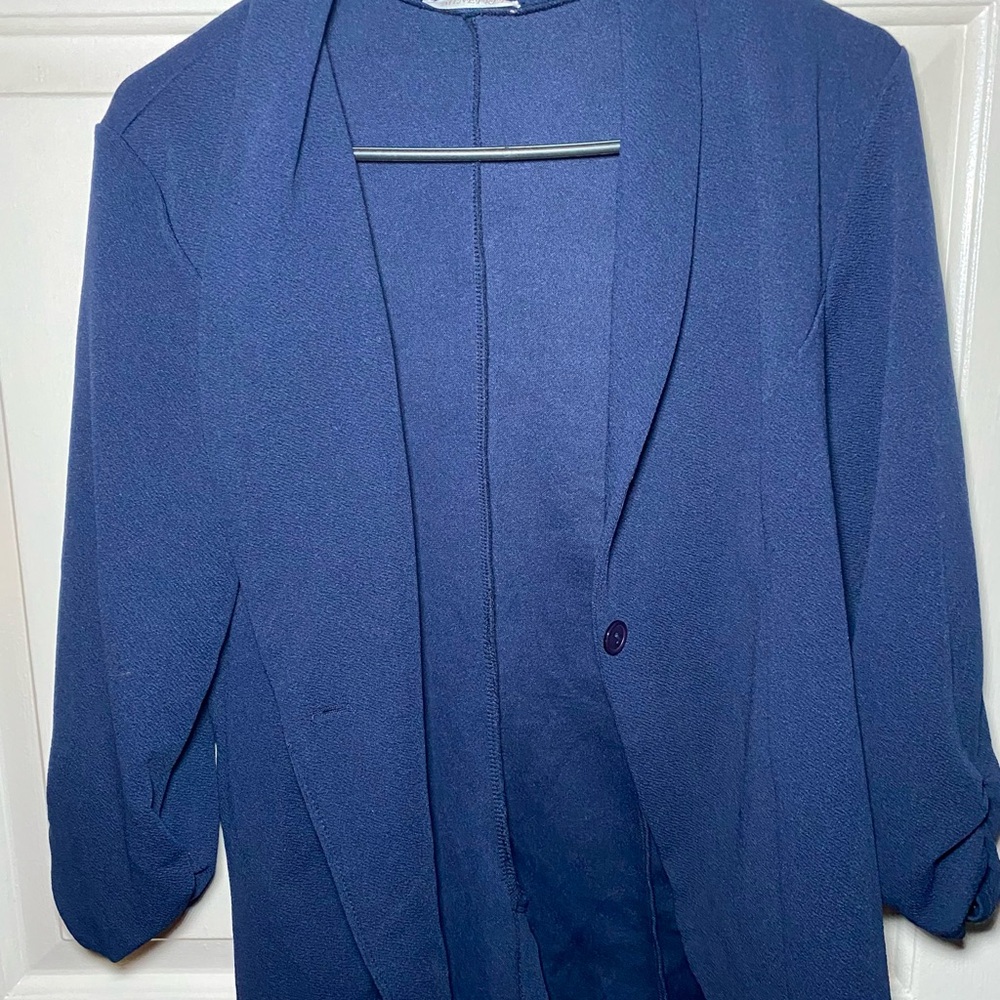 Minefree Navy Women's Blazer‎